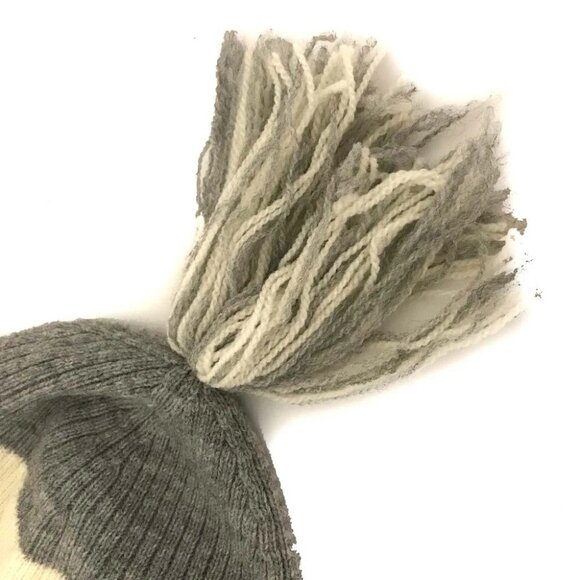 EGA Vivienne Westwood Orb Stripe Wool 100% Knit Hat Bicolor/7BH0451 - Picture 9 of 9